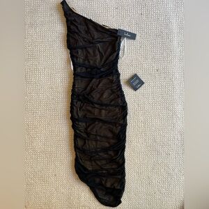 one shoulder dress